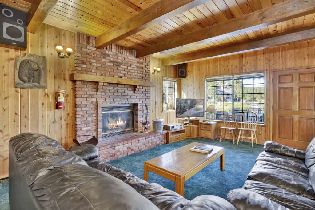 7BR/6.5BA Lakefront Estate: Private Boat Dock, Wood Fireplace & Village Access