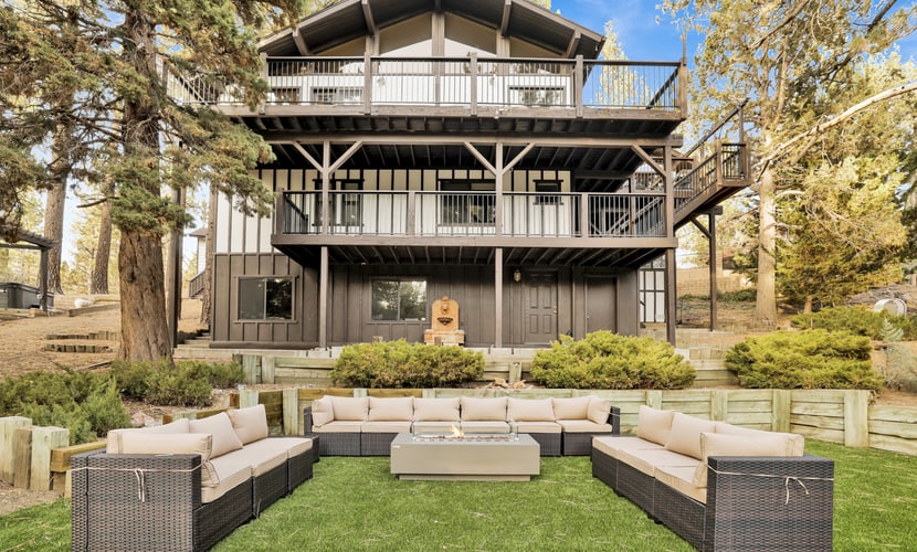 Soaring Pines Big Bear Retreat | Spa & Game Room Sauna