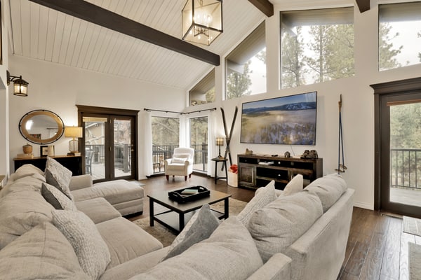 Soaring Pines Big Bear Retreat | Spa & Game Room Sauna