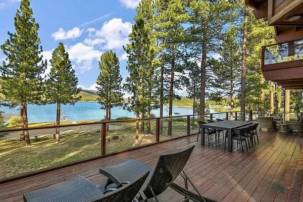 Lakefront Chalet | The Lake Is Your Backyard | Spa