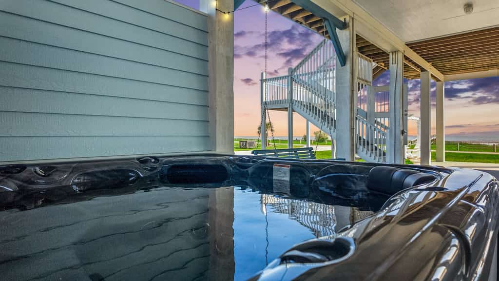 Luxury Beachfront I Hot Tub, Firepit, Elevator & EV Charger