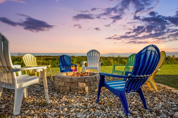 Luxury Beachfront | SwimSpa | Game Room | Firepit by Bolivar Vacations