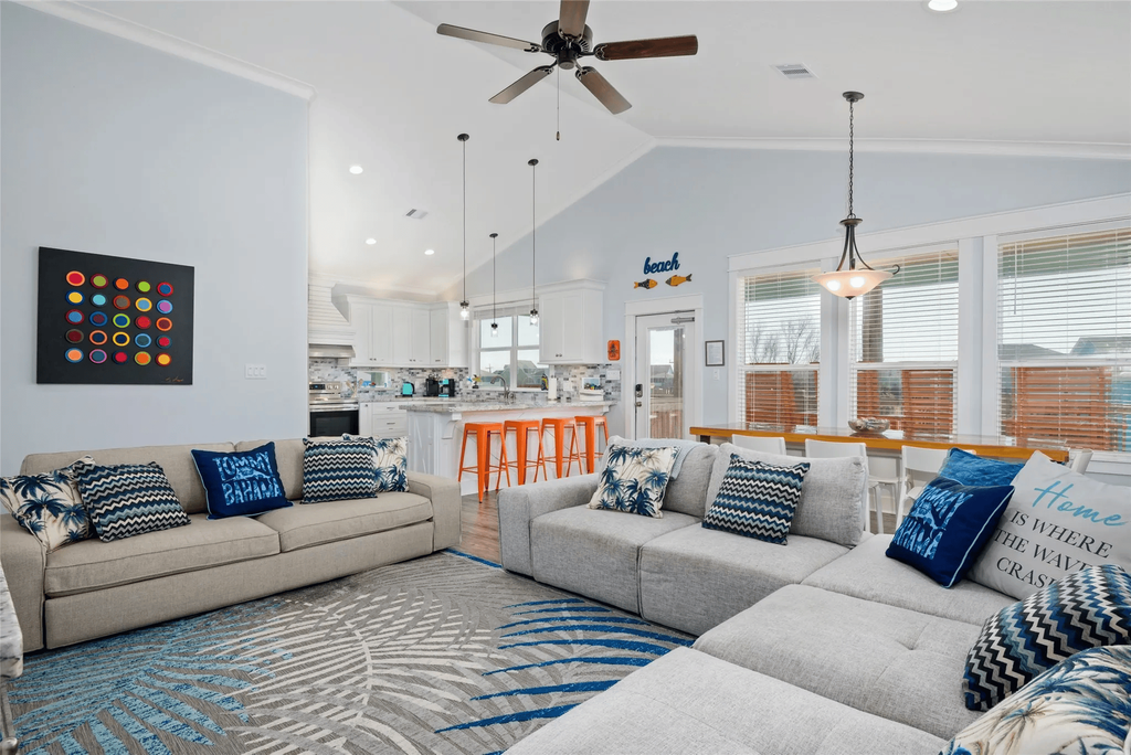 Steps to the Beach | Swing Deck, Tiki Bar, Fire Pit & Pet-Friendly