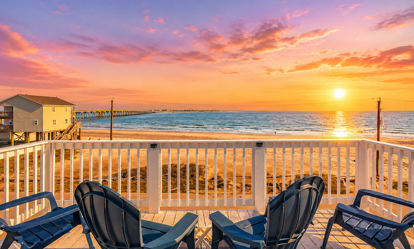 Oasis | Beachfront | Volleyball Court | Sleeps 12