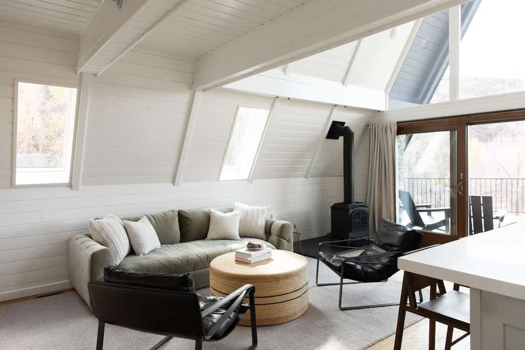 A-Frame Haus Heber, views, romantic, firepit, cute