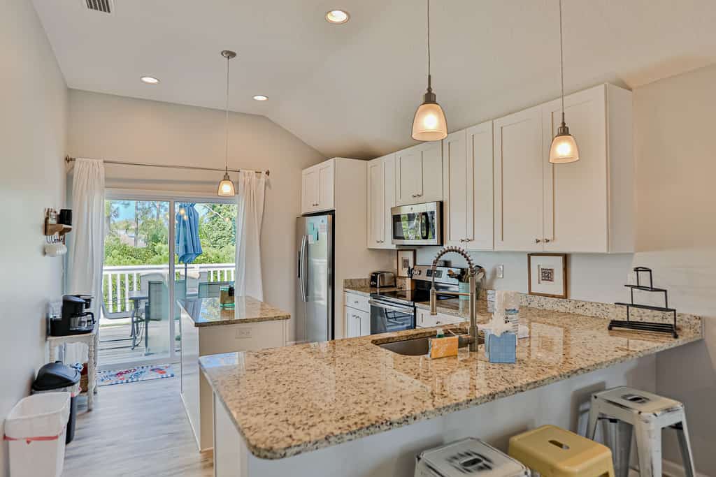 Walk to Beach with Private Pool, Balconies & Huge Lawn | Blocks to Dining