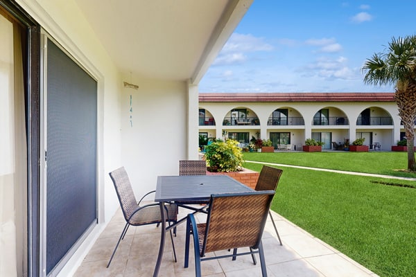 Steps away from Beach & Pool a two-story townhome on Anastasia Island.