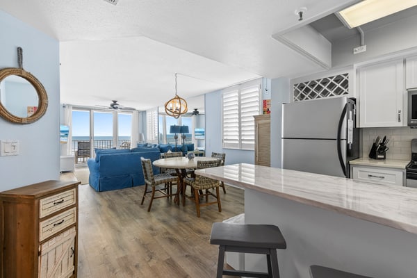 Updated Oceanfront Condo! Pool, Beach & steps from Flagler Ave