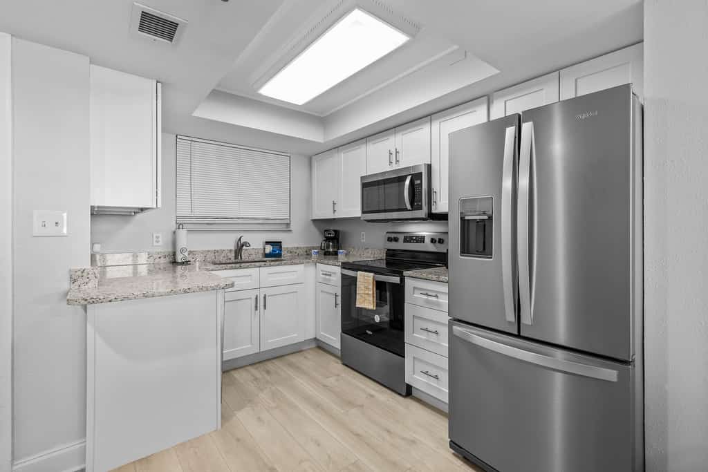 Updated Ground Floor OceanFront Condo, Walk to Flagler Ave