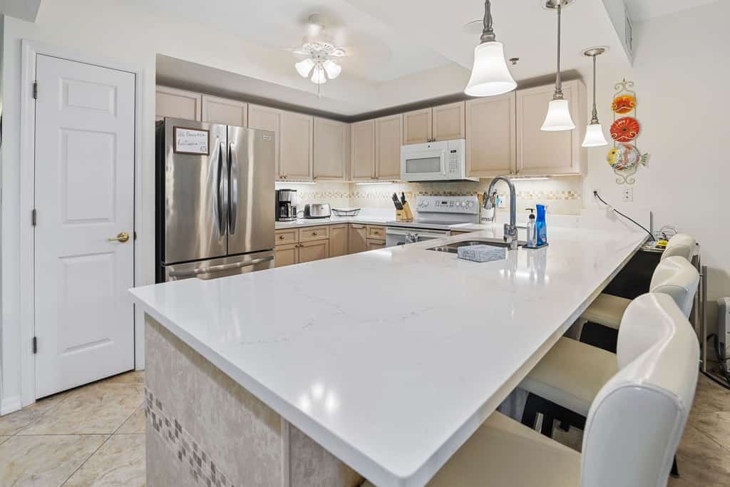 Oceanview Condo Steps to No-Drive Beach + Resort Amenities