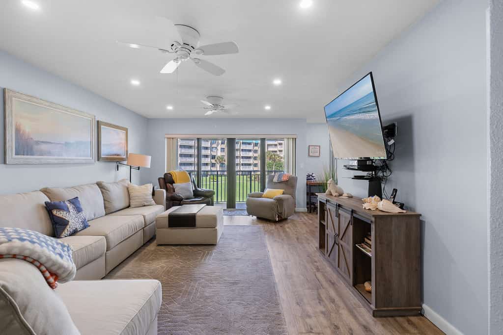 Peaceful Oceanfront Condo with Sunrise Views on NSB's No-Drive Beach