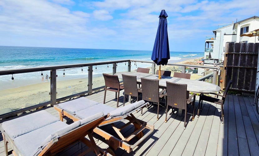 Surfs Up beachfront home