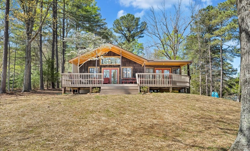 Lake Harmony - Lakefront Home w/ Private Dock, & Fire Pit