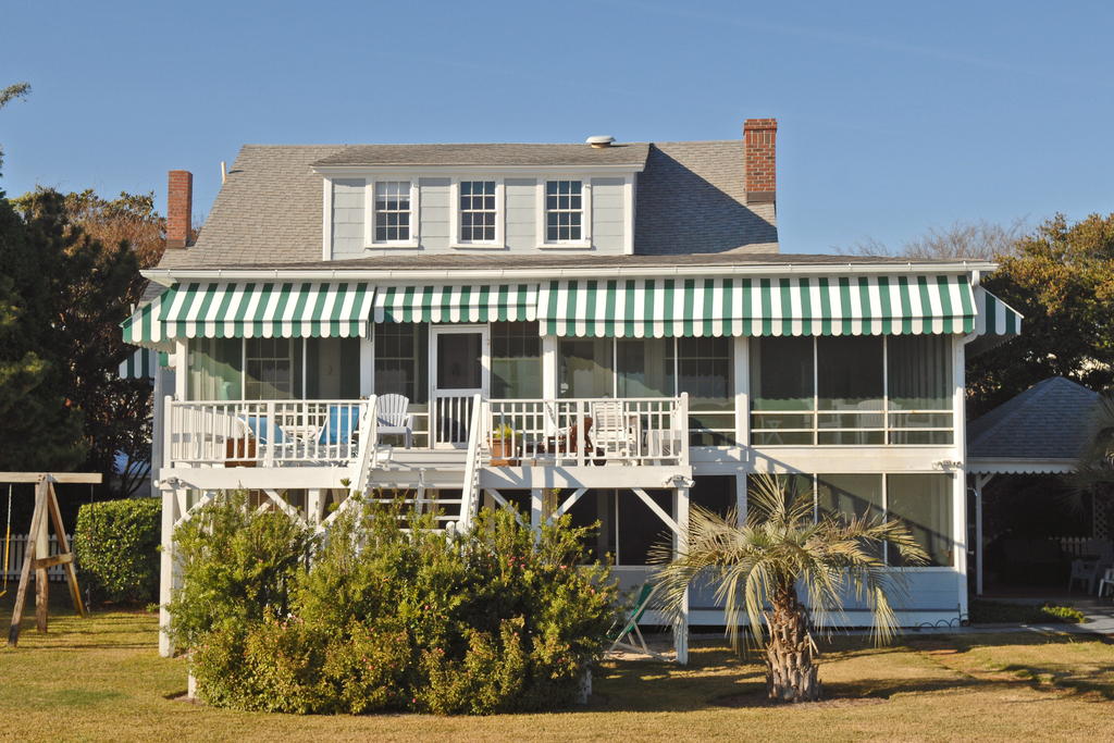 Beachfront home with grill and private dune path - short-term rental