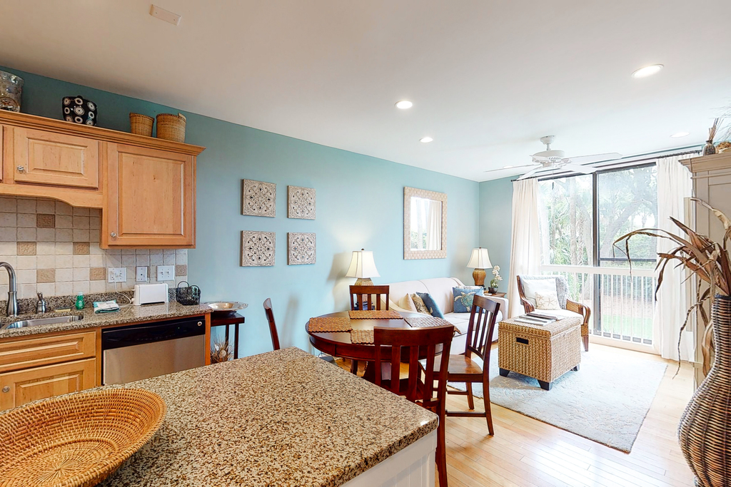 First floor ocean area villa w/ dune & wooded views - just steps from the beach