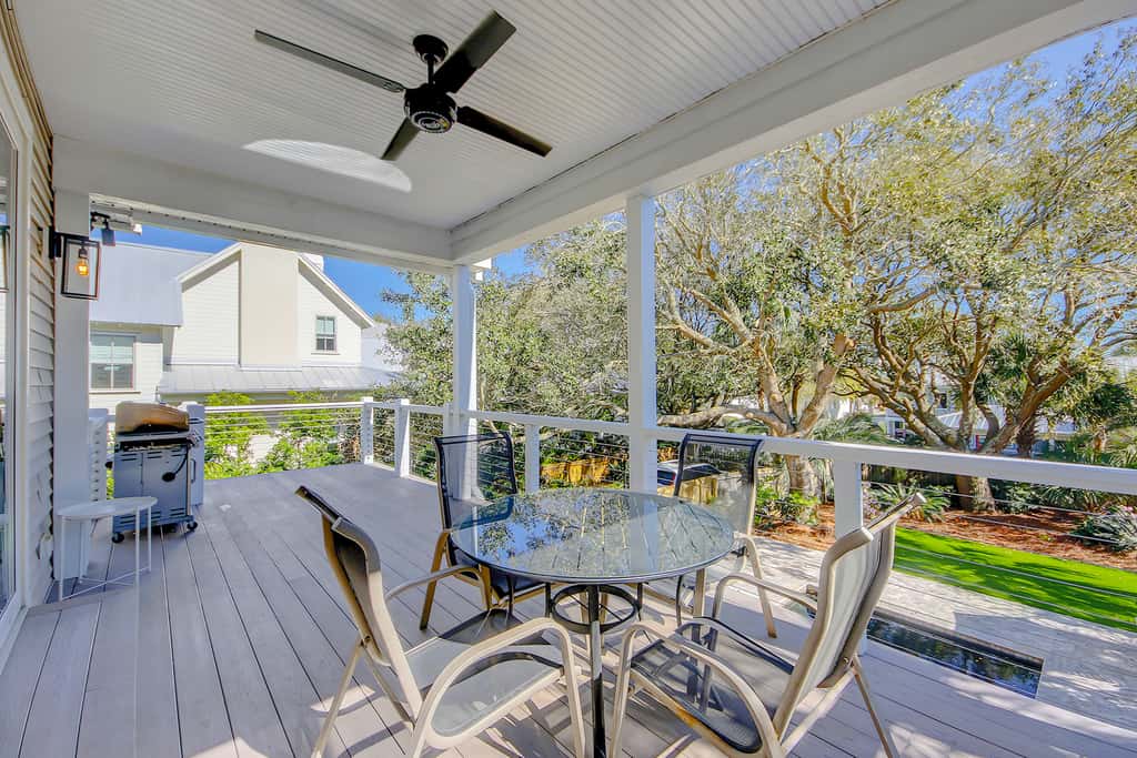 Gorgeous home with private pool, deck, enclosed patio, central AC, & balcony
