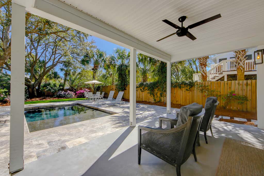 Gorgeous home with private pool, deck, enclosed patio, central AC, & balcony