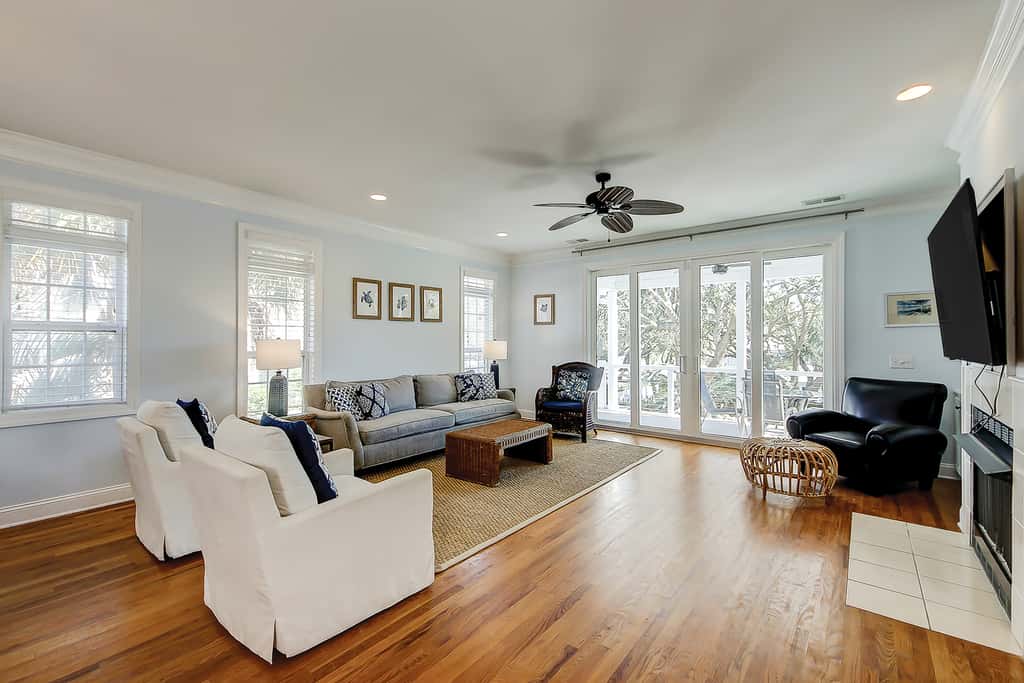 Gorgeous home with private pool, deck, enclosed patio, central AC, & balcony
