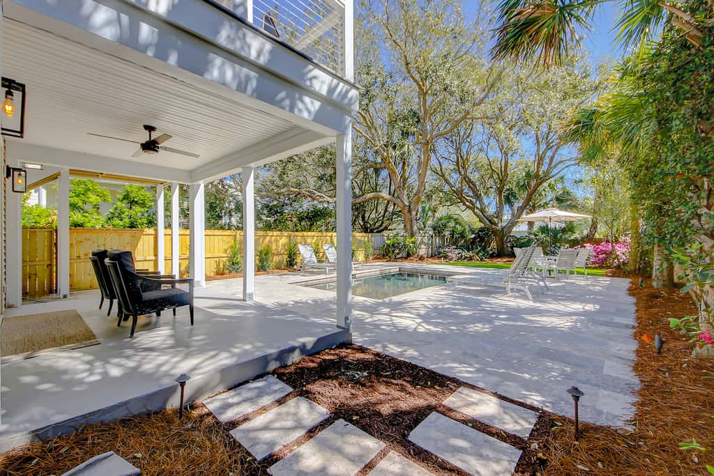 Gorgeous home with private pool, deck, enclosed patio, central AC, & balcony