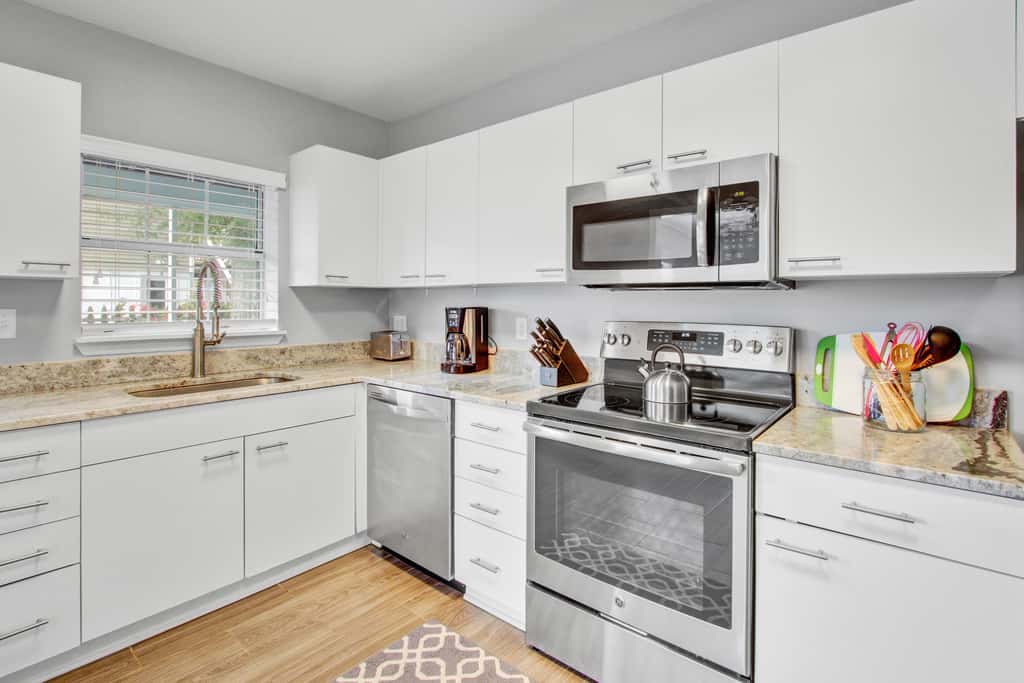Dog-friendly, ocean-view getaway with grill, deck, beach access & basketball