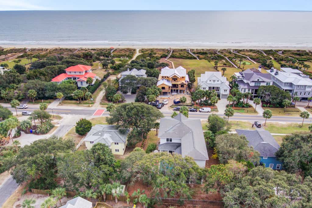 Dog-friendly, ocean-view getaway with grill, deck, beach access & basketball