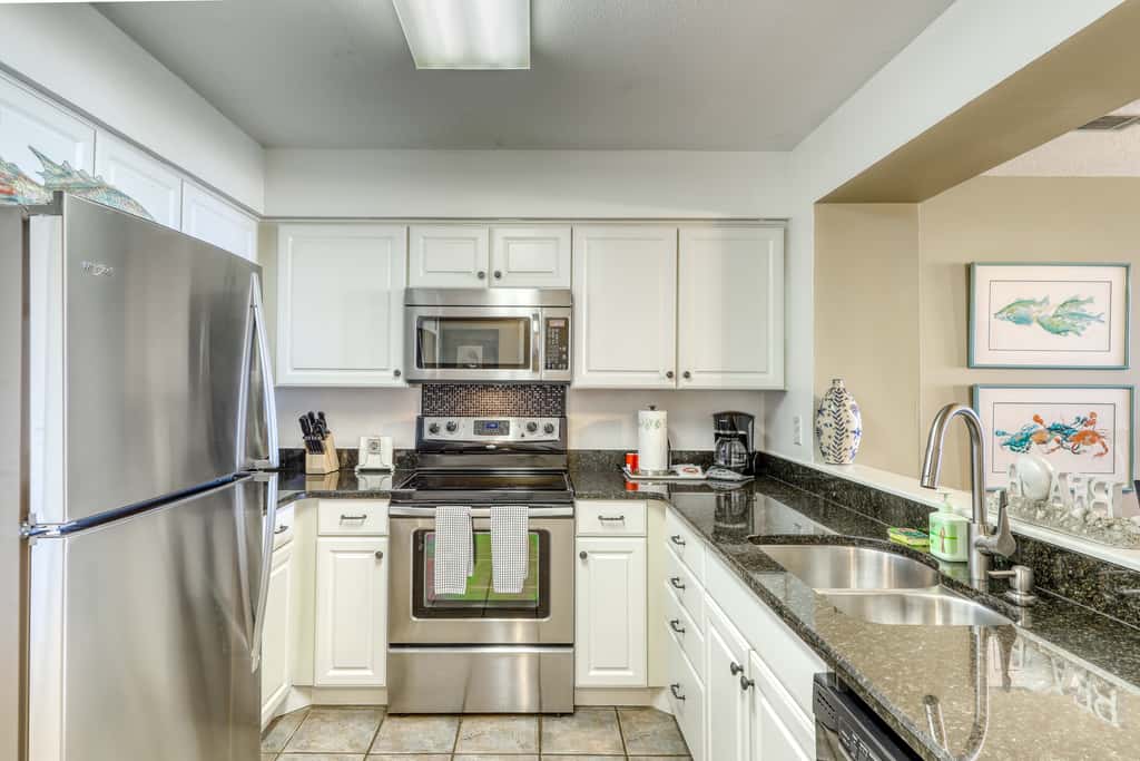 Ocean-view villa at beachfront complex with pool - walk to golf, dining, & more