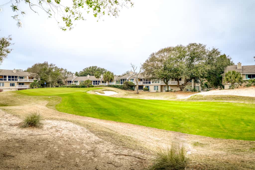 Ocean-view villa at beachfront complex with pool - walk to golf, dining, & more