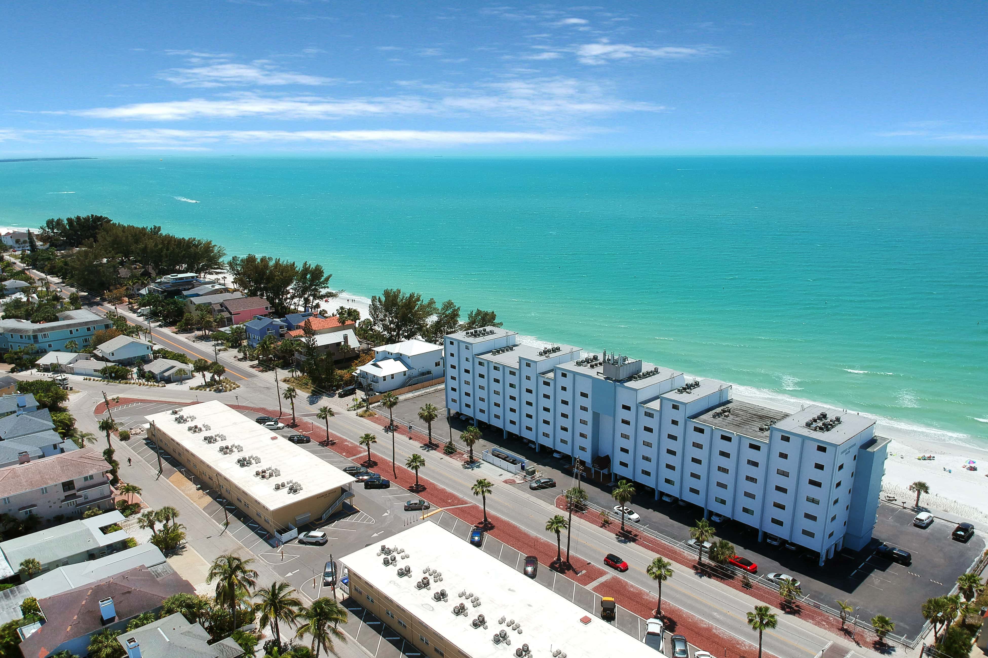 Bright Gulf front condo just steps from the beach