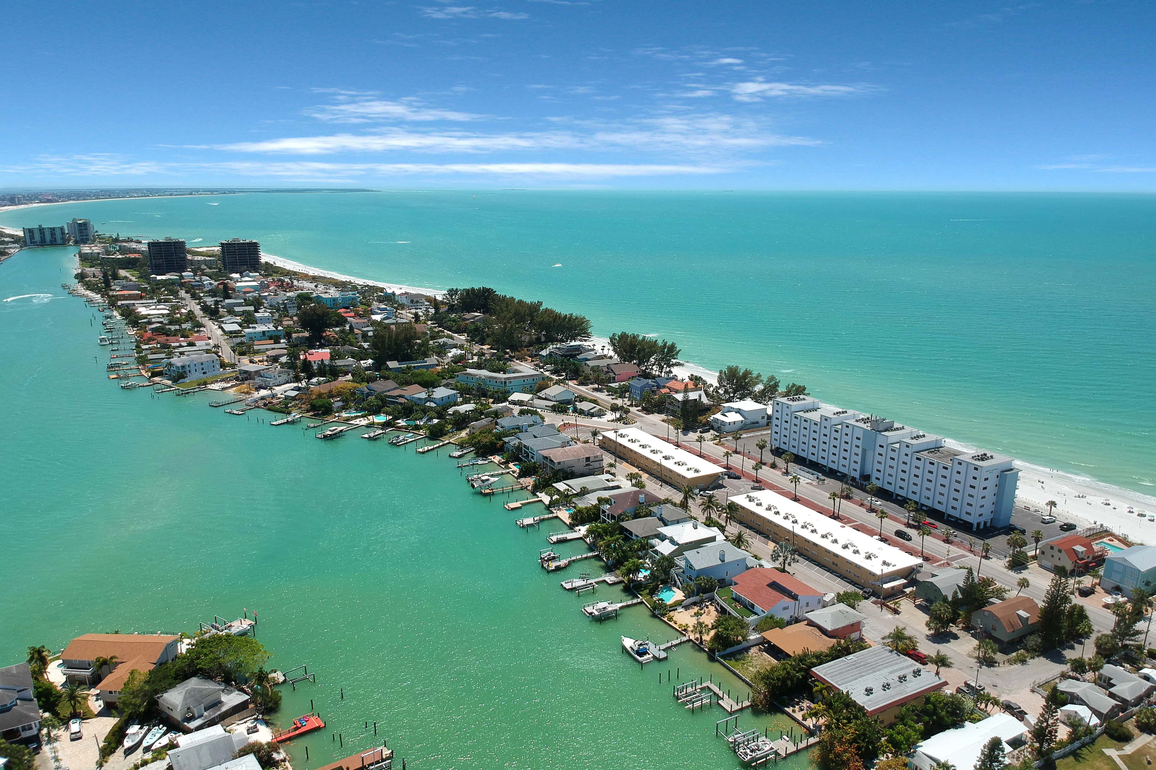 Bright Gulf front condo just steps from the beach