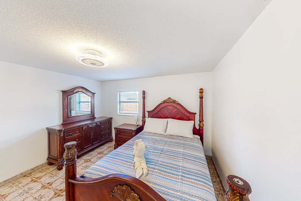 Conveniently located home with private pool patio foosball and private WD
