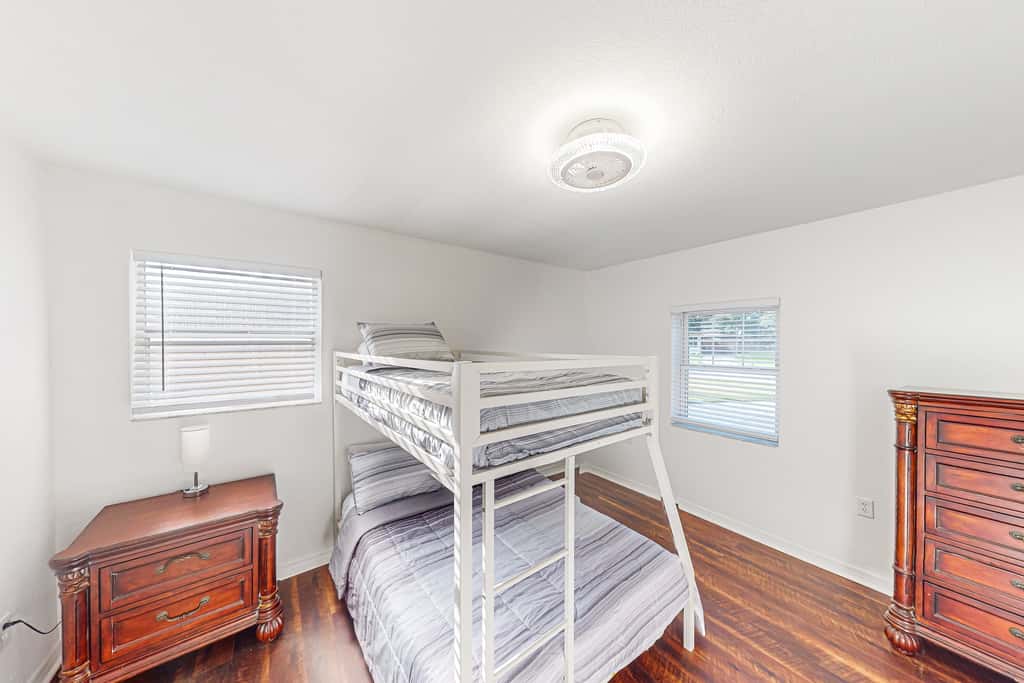 Conveniently located home with private pool patio foosball and private WD
