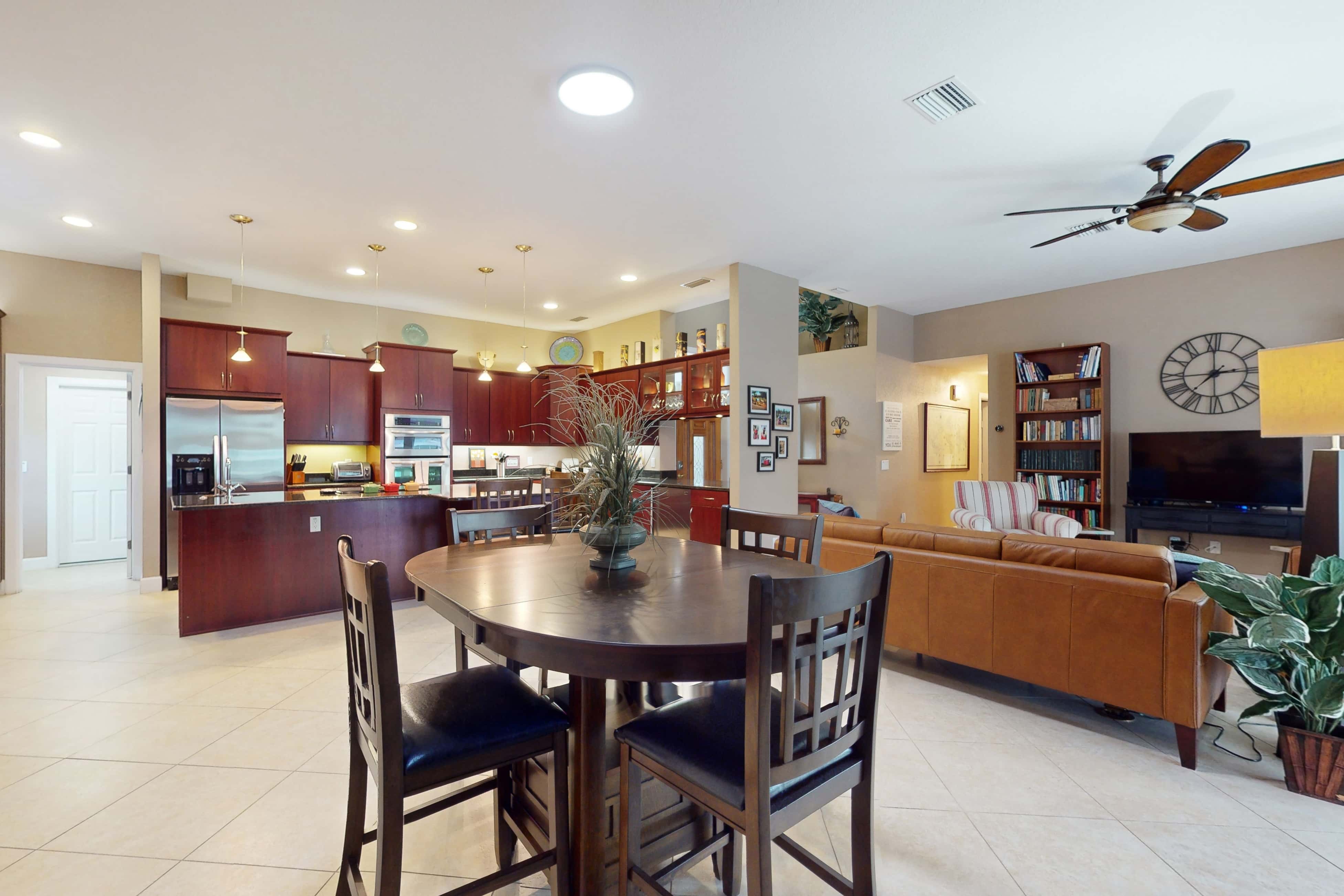 2 657 sq ft upscale canal home with pool dock and stunning main suite dog friendly