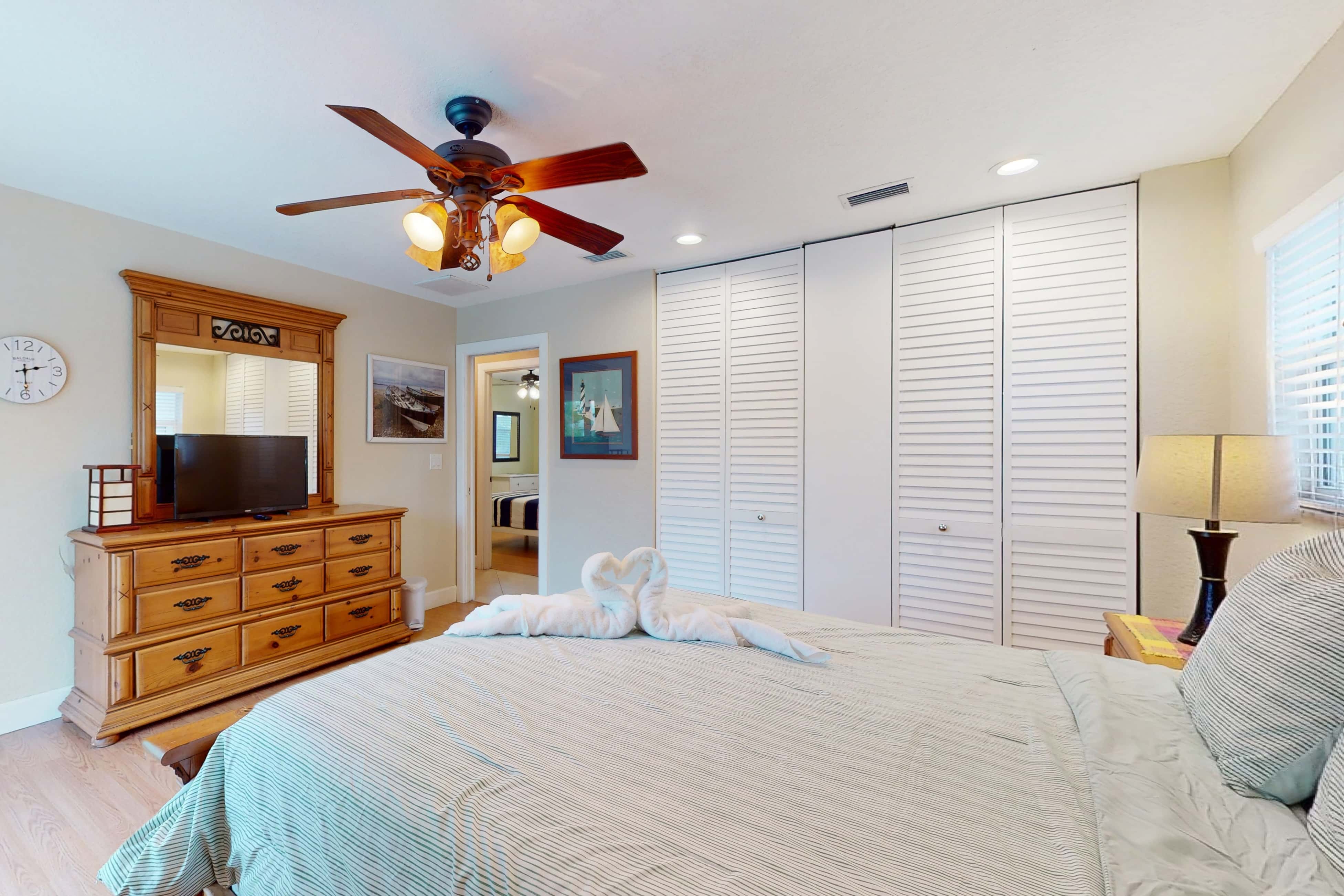 2 657 sq ft upscale canal home with pool dock and stunning main suite dog friendly