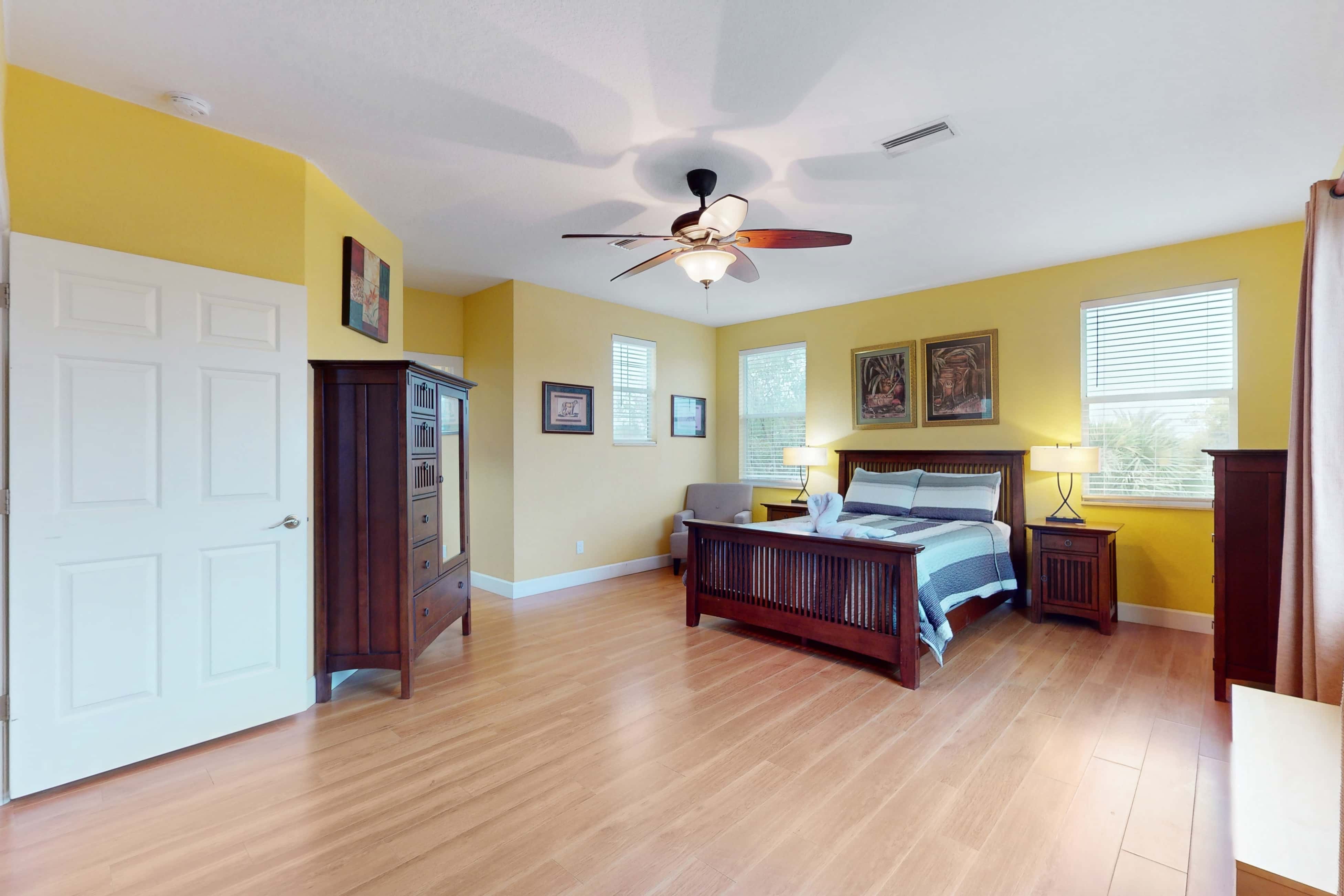 2 657 sq ft upscale canal home with pool dock and stunning main suite dog friendly