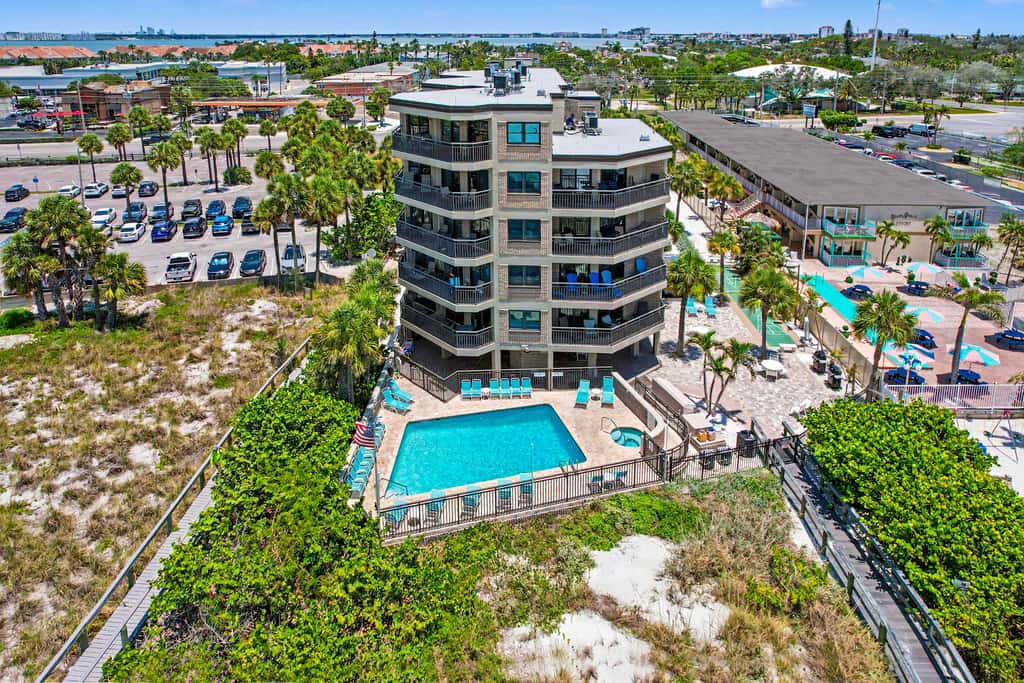 Beachfront St. Pete Condo w/ Heated Pool & Balcony