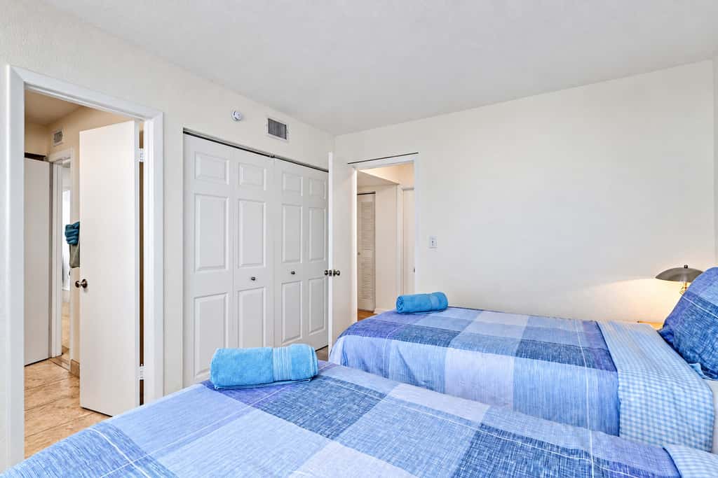 Water view condo with private beach pool and hot tub snowbird friendly