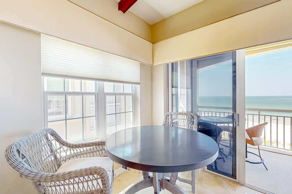 Grand Gulf front sunset view townhome with elevator direct beach access pool
