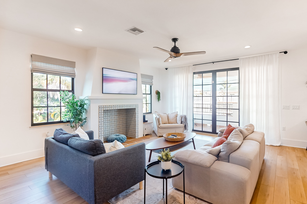 Brand new home near the beach with private pool patio and balcony