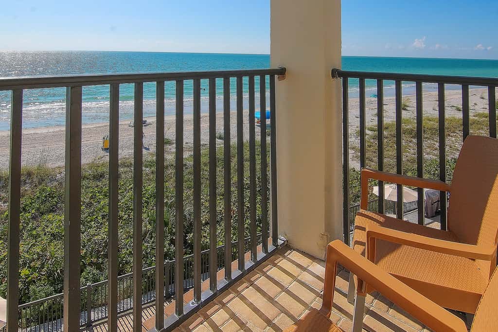 Gulf front condo with pool amazing views and central AC dog friendly