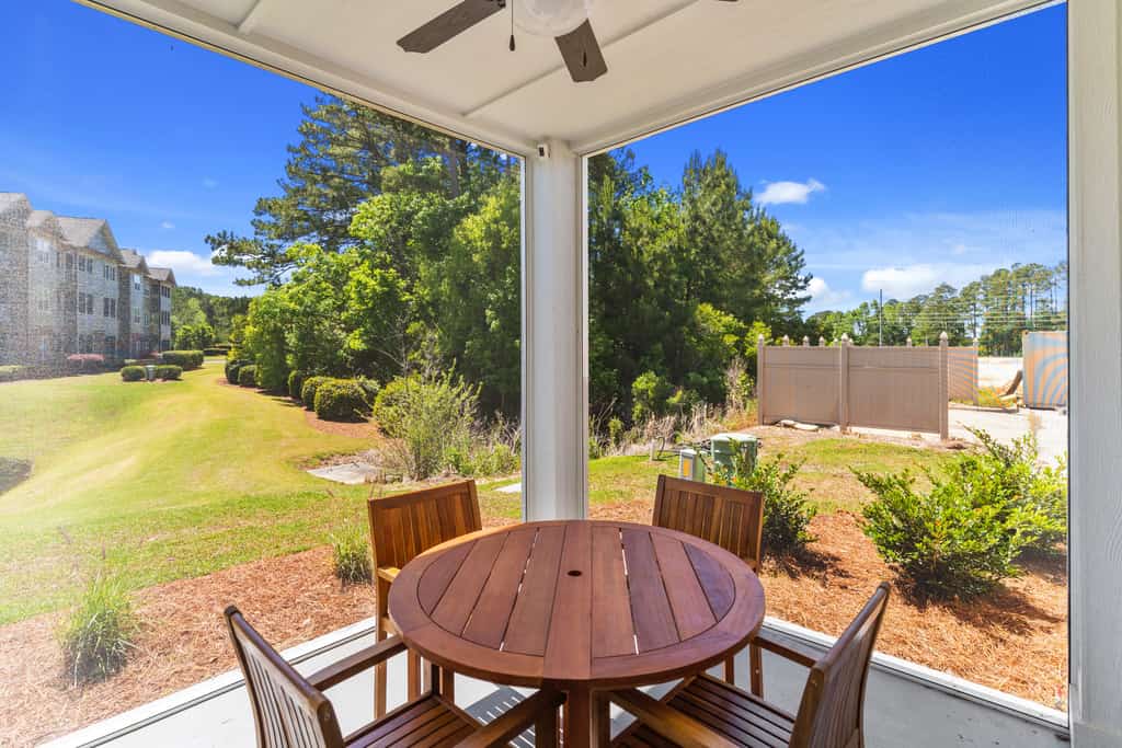 Crow Creek Carolina Greens: Centrally located condo with a patio, pool/ golf