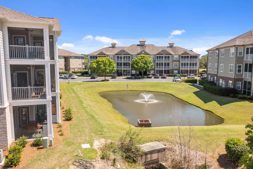 Crow Creek Carolina Greens: Centrally located condo with a patio, pool/ golf