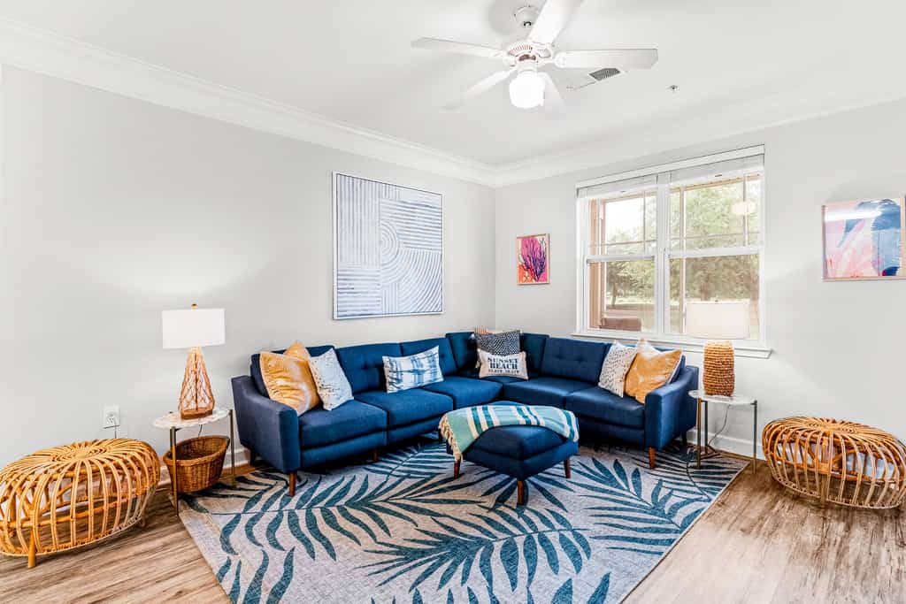 Crow Creek Retreat: Golf-course-front villa at Crow Creek with screened porch and washer/dryer