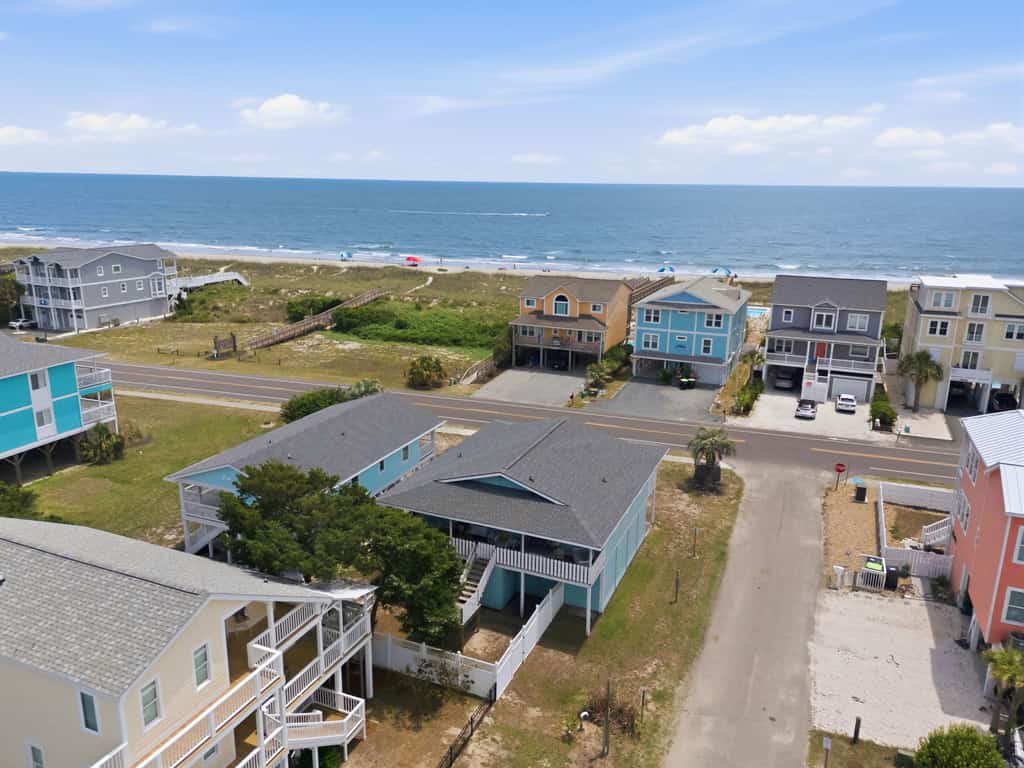 Second-Row Home with Beach Access, Fenced Backyard, 2 Covered Porches & WiFi