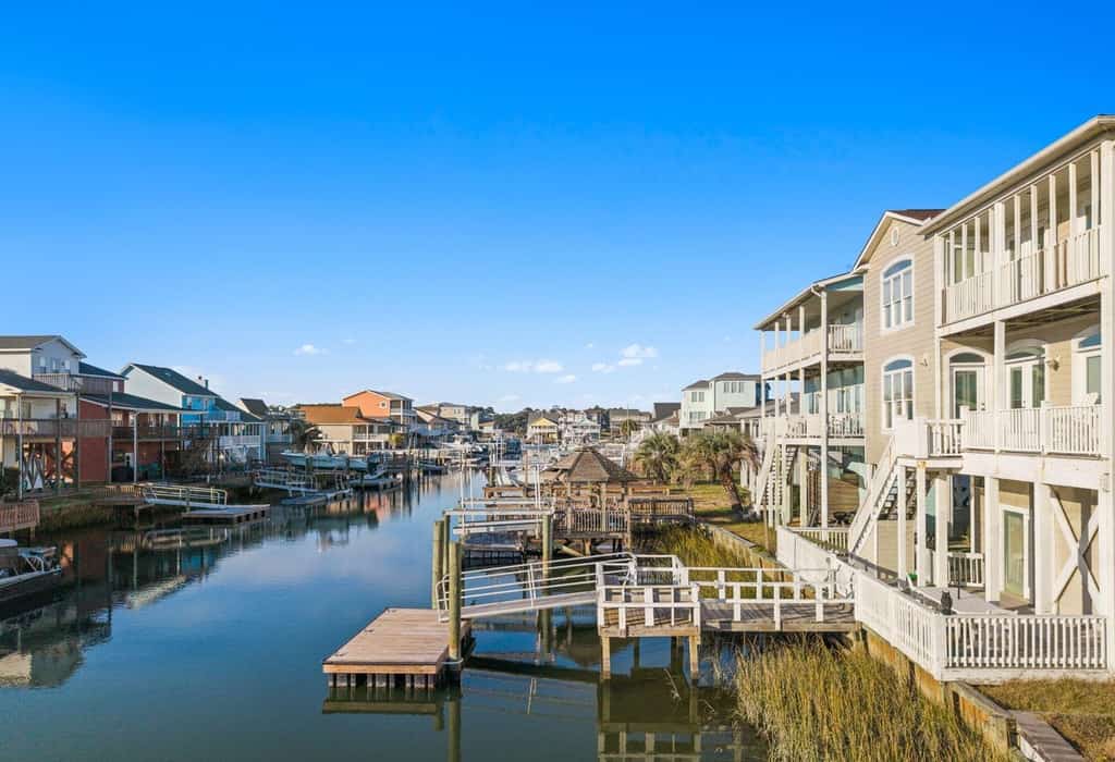 Turtle's Watch: Canal-front dog-friendly home near beach, canal view, & dock