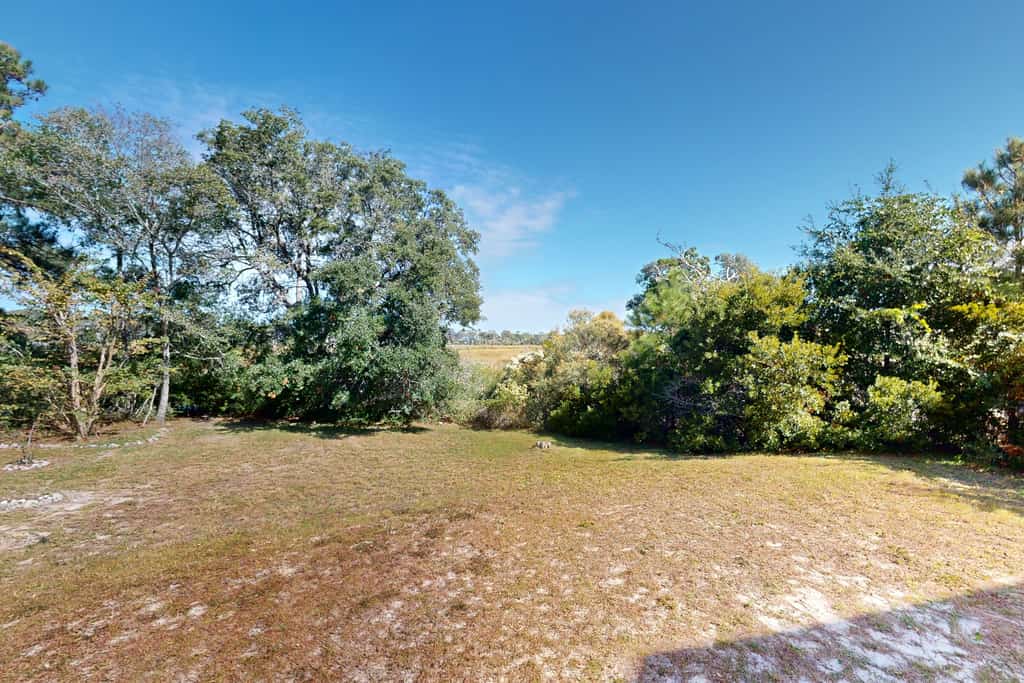 Marsh-View Escape: Walk to Beach | Marsh-View Escape with Screened Porch & Outdoor Shower
