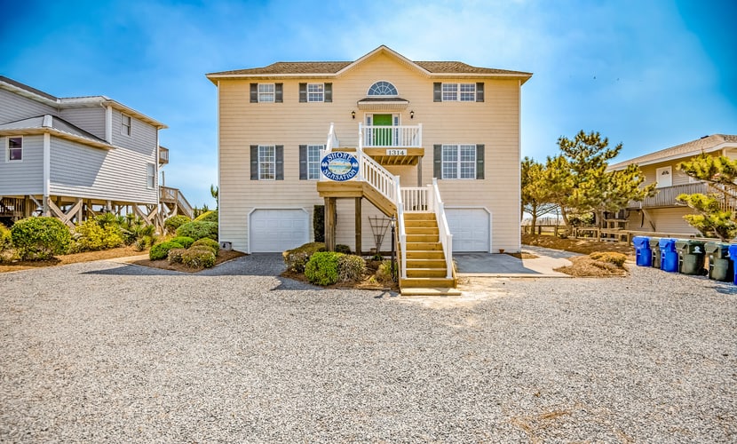 Spacious Oceanfront Retreat with Private Beach Access, Elevator, Game Room & Incredible Views