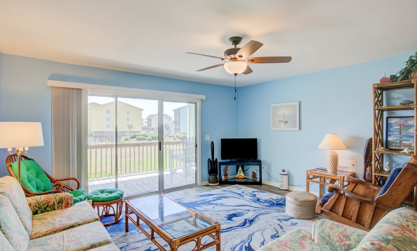 Surf City condo with community pool & direct beach access!
