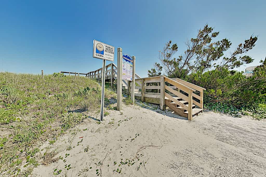 Oceanfront Townhouse with Balconies, Deck & Beach Views | Steps to Shore