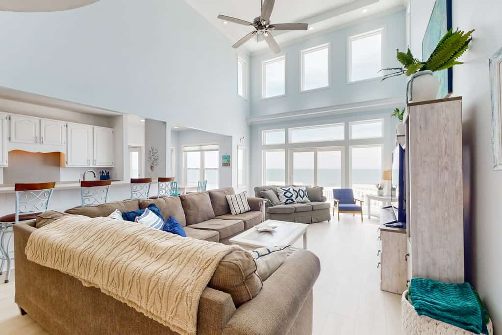 Oceanfront home steps from beach with recent thoughtful upgrades