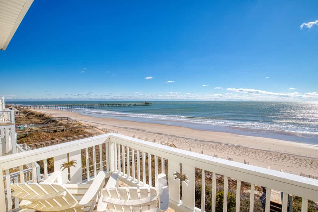Spacious beachfront duplex with private hot tub, elevator, views, community pool